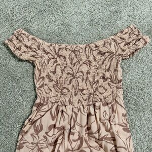 Chic Off-Shoulder Floral Jumpsuit